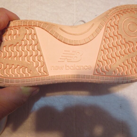 Women's New Balance Pink/White Walking Shoes - Picture 5 of 6